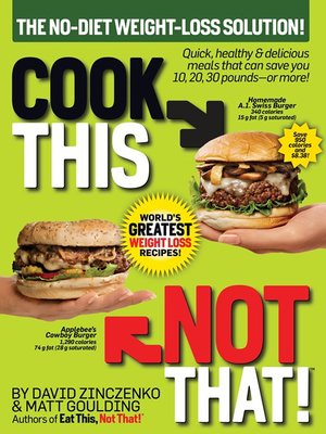 cover image of Cook This, Not That! World's Greatest Weight Loss Recipes
